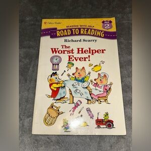 Richard Scarry’s The Worst Helper Ever, Paperback, 1998